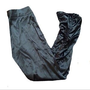 Authentic Nicowa Cinched Ankle- Silky Crop Pants